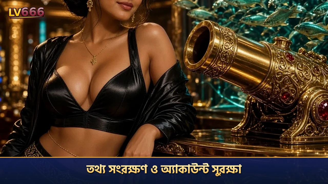 তথ্য সংরক্ষণ ও অ্যাকাউন্ট সুরক্ষা
