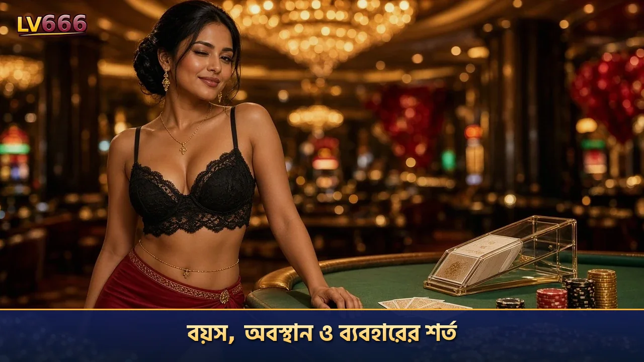 বয়স, অবস্থান ও ব্যবহারের শর্ত
